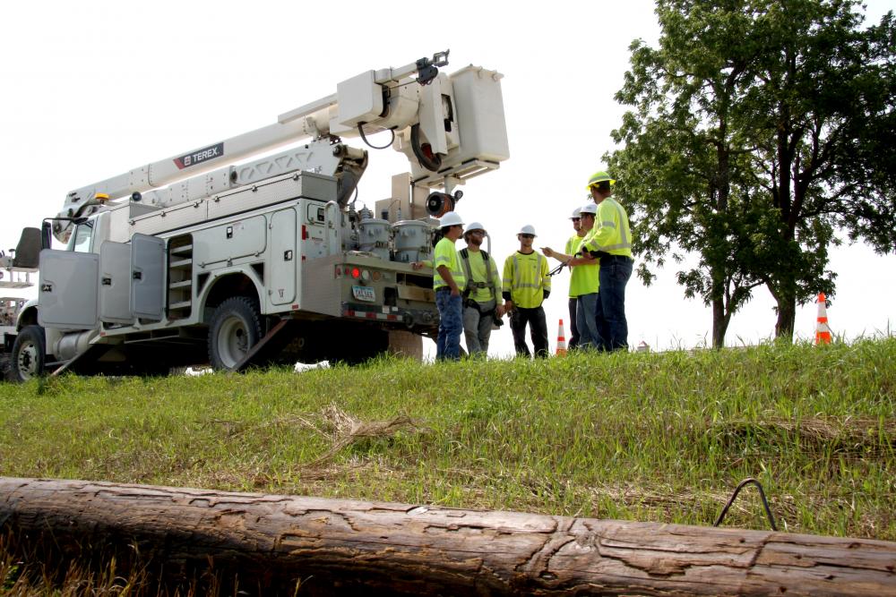 Image of tailgate for linemen